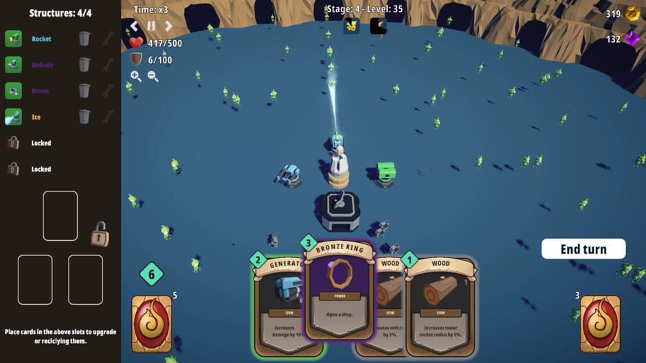 Capture de Cards and Towers