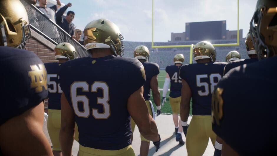 Capture d’EA Sports College Football 25