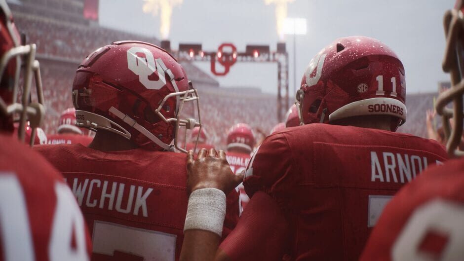 Capture d’EA Sports College Football 25