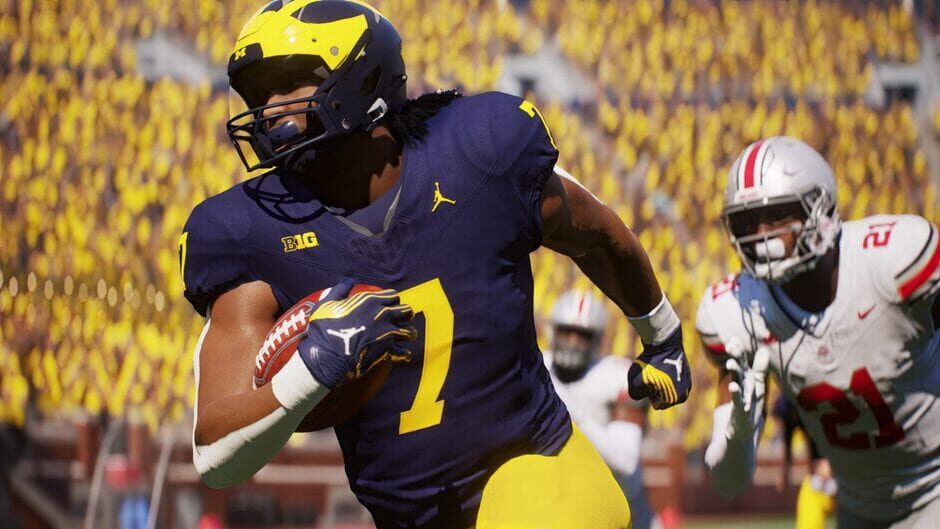 Capture d’EA Sports College Football 25