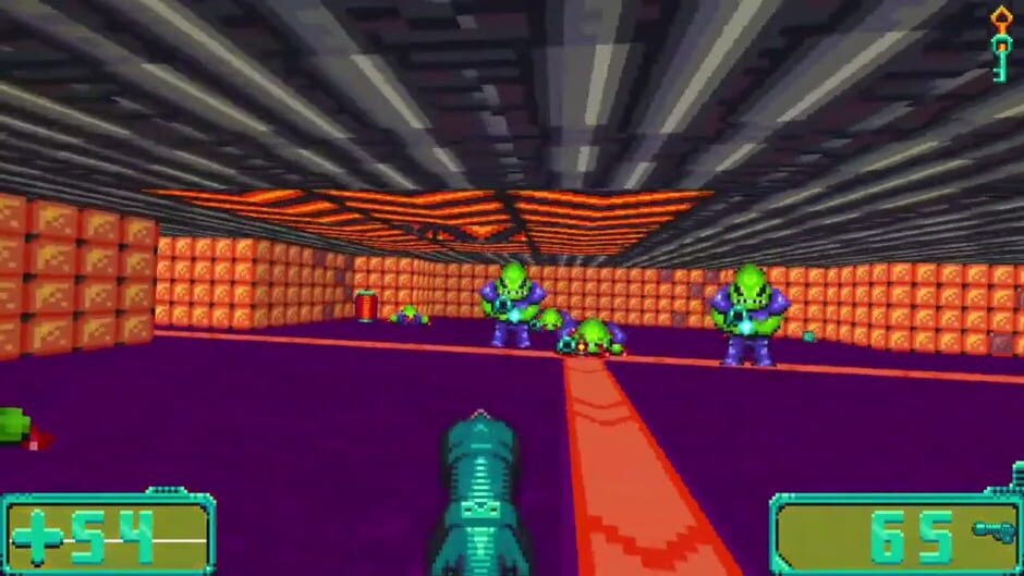 Capture de DOSMan: Space Aliens in Space!