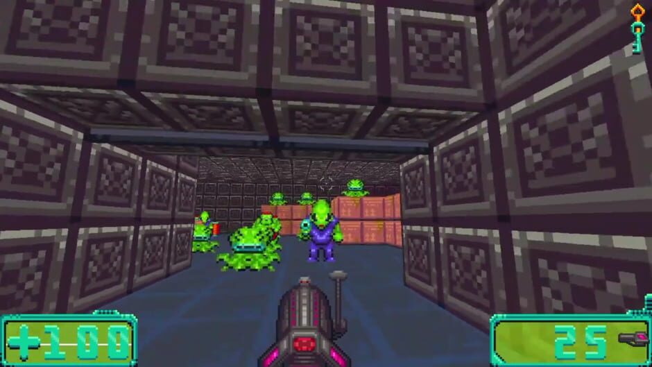 Capture de DOSMan: Space Aliens in Space!