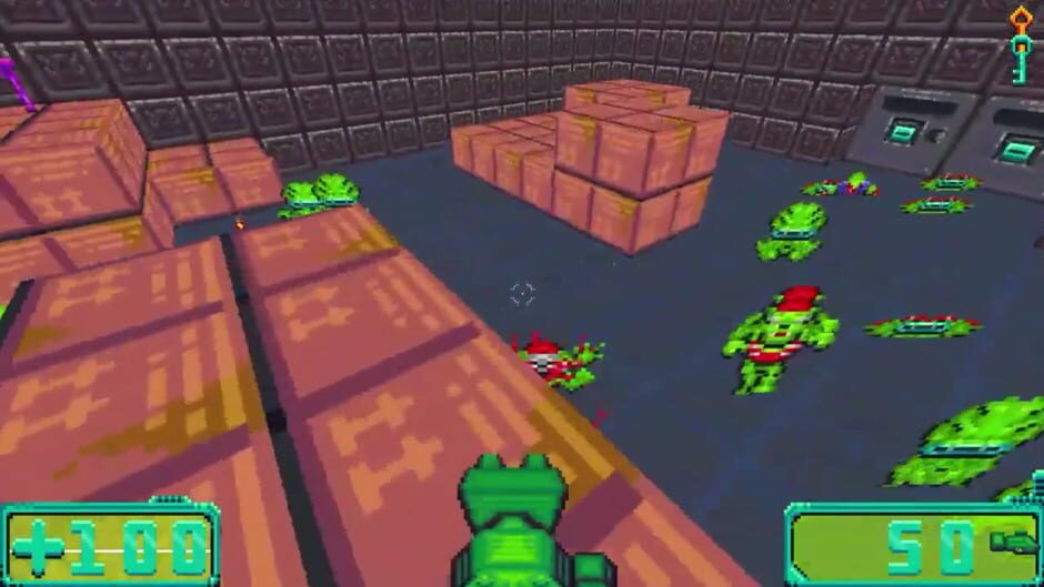 Capture de DOSMan: Space Aliens in Space!