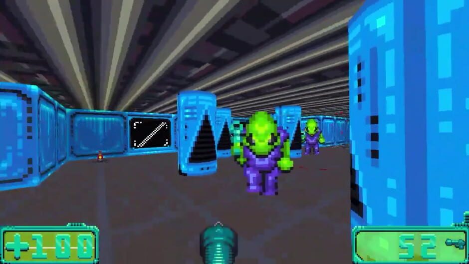 Capture de DOSMan: Space Aliens in Space!