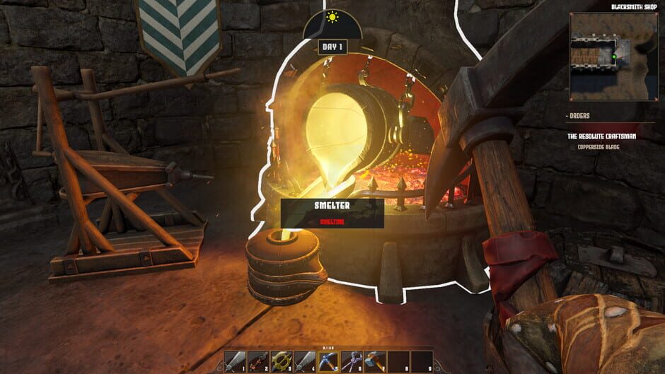 Capture de Medieval Crafter: Blacksmith
