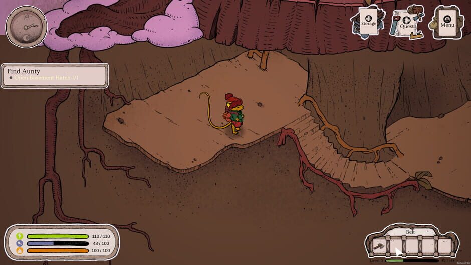 Capture de Winter Burrow