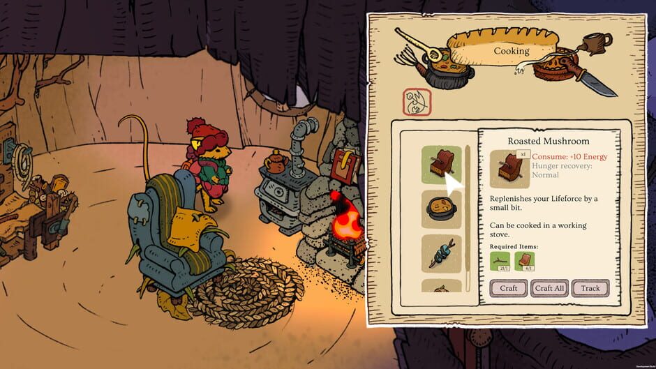 Capture de Winter Burrow