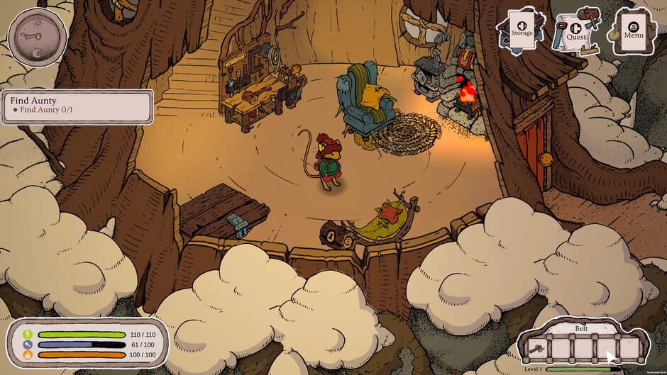Capture de Winter Burrow