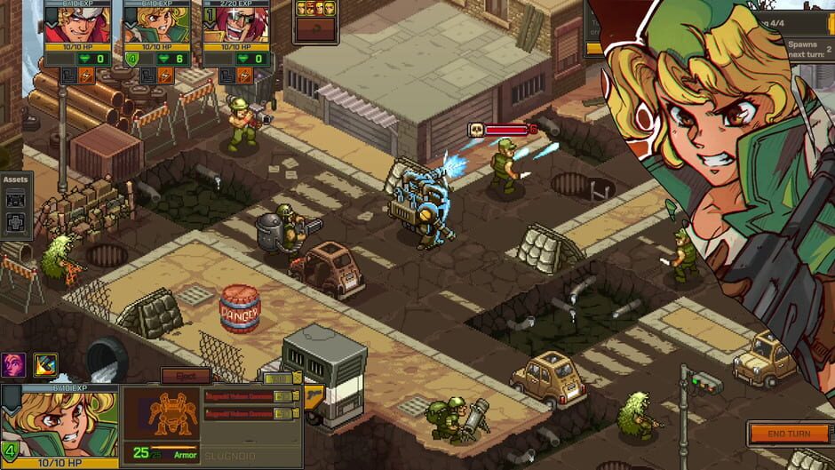 Capture de Metal Slug Tactics