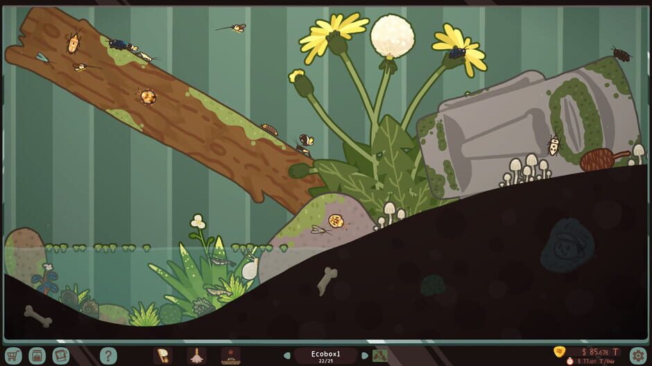 Capture de Bugtopia