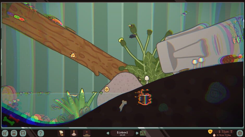 Capture de Bugtopia