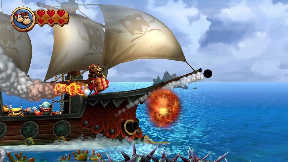 Capture de Donkey Kong Country Returns HD