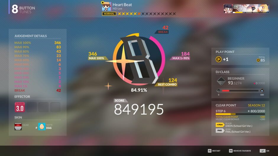 Capture de DJMax Respect V