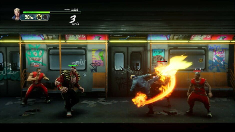 Capture de Double Dragon Revive
