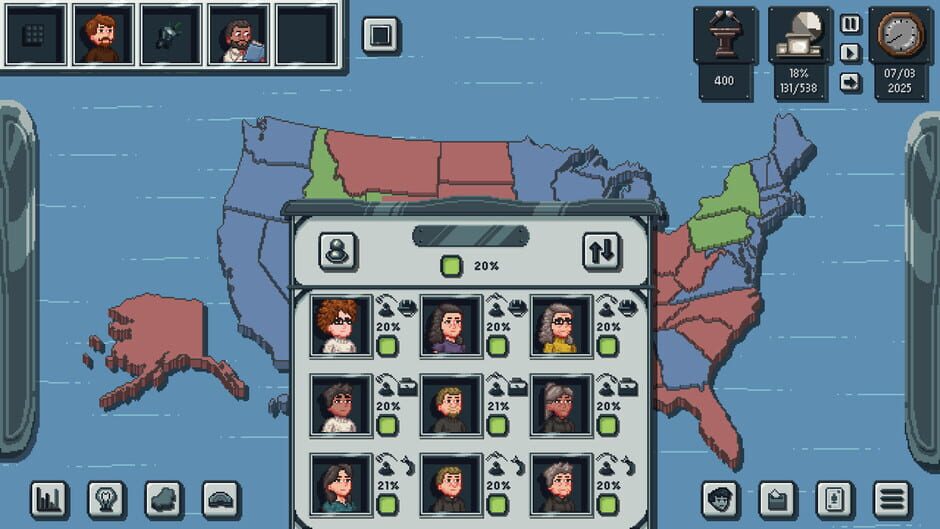 Capture de Vox Populi: USA 2024