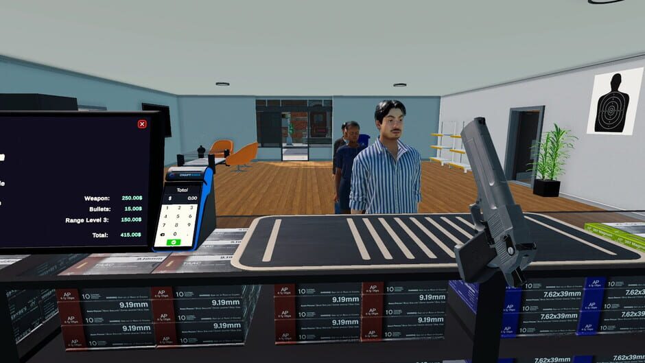 Capture de Shooting Range Simulator