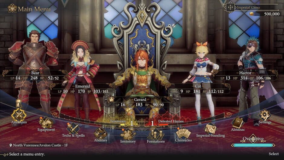 Capture de Romancing SaGa 2: Revenge of the Seven