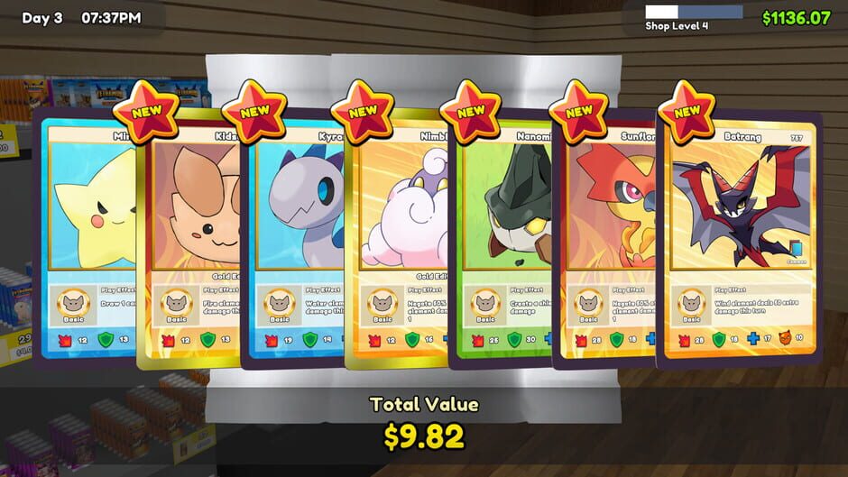 Capture de TCG Card Shop Simulator