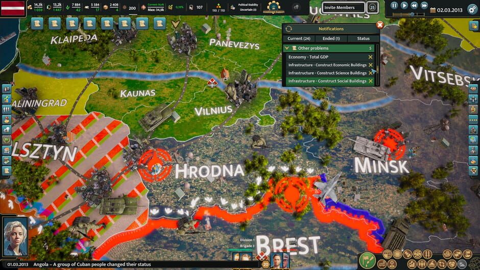 Capture de Realpolitiks 3: Earth and Beyond