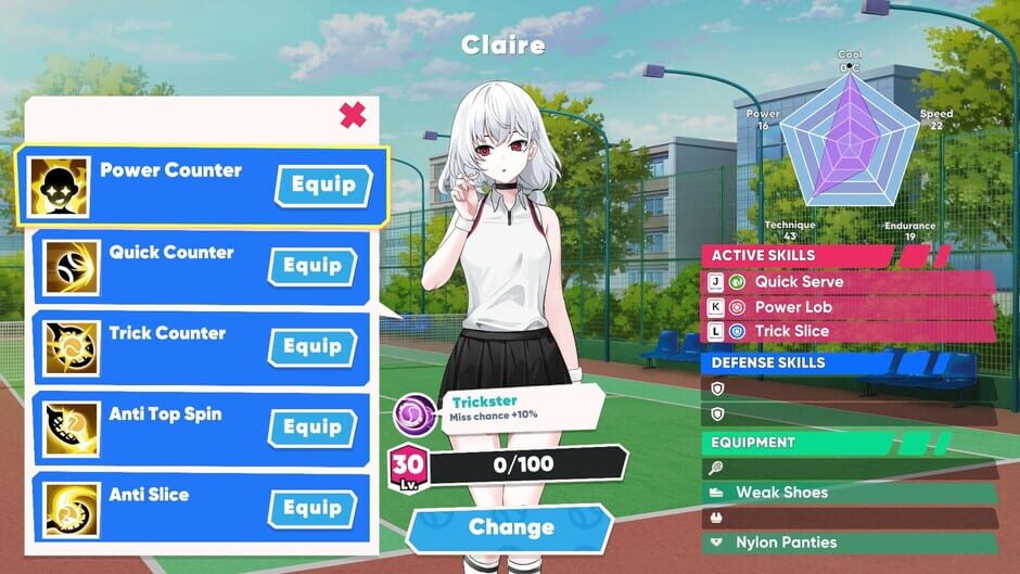 Capture d’Academy Love Saga: Tennis Angels