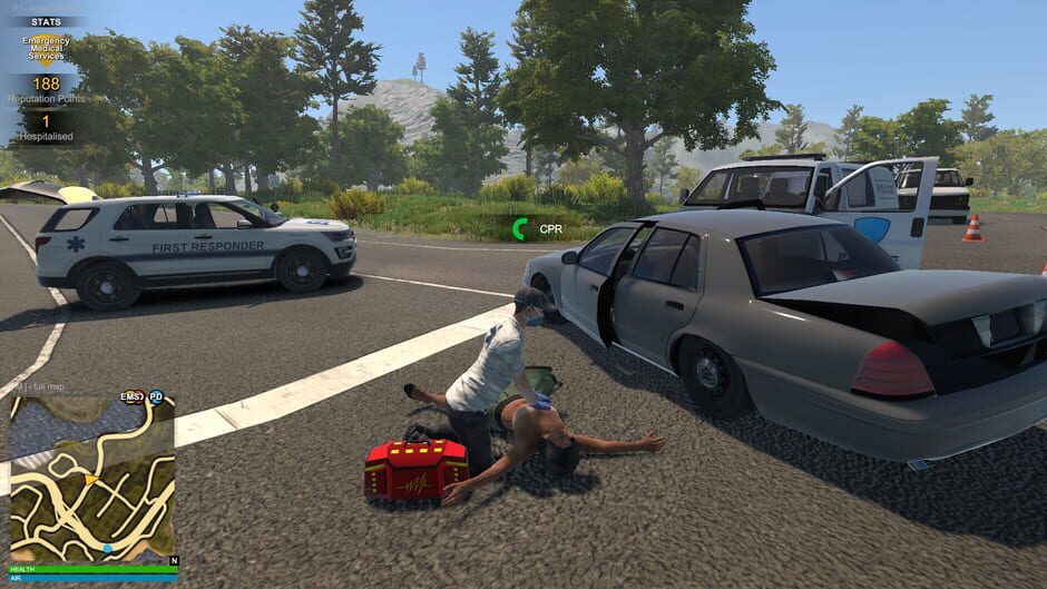 Capture de Flashing Lights: Police Fire EMS