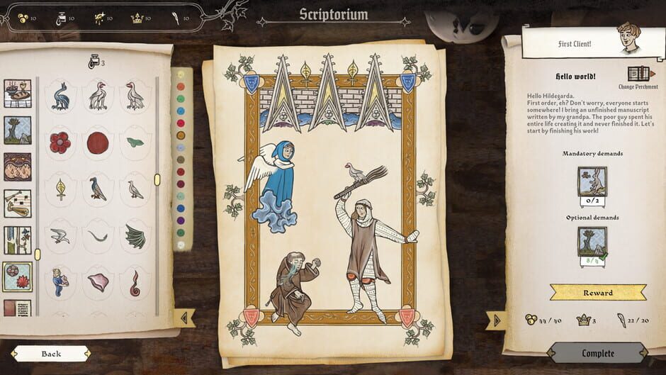 Capture de Scriptorium: Master of Manuscripts