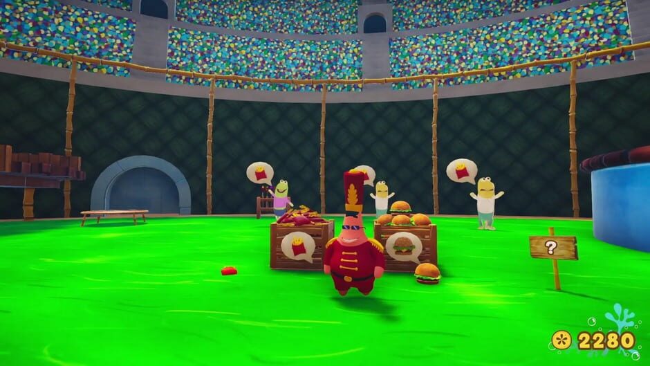 Capture de SpongeBob SquarePants: The Patrick Star Game