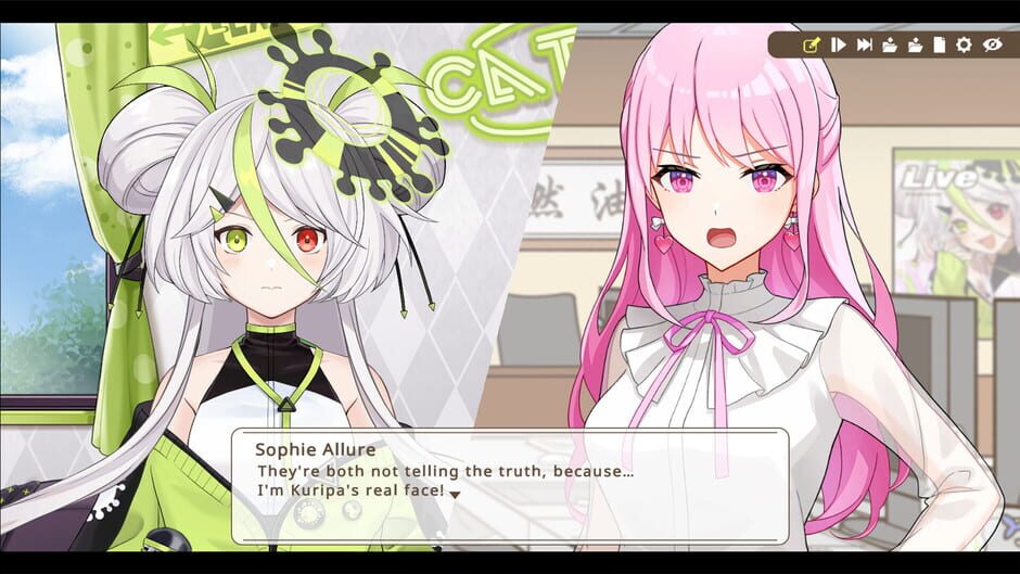 Capture de The Real Face of a VTuber