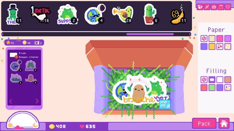 Capture de Sticky Business