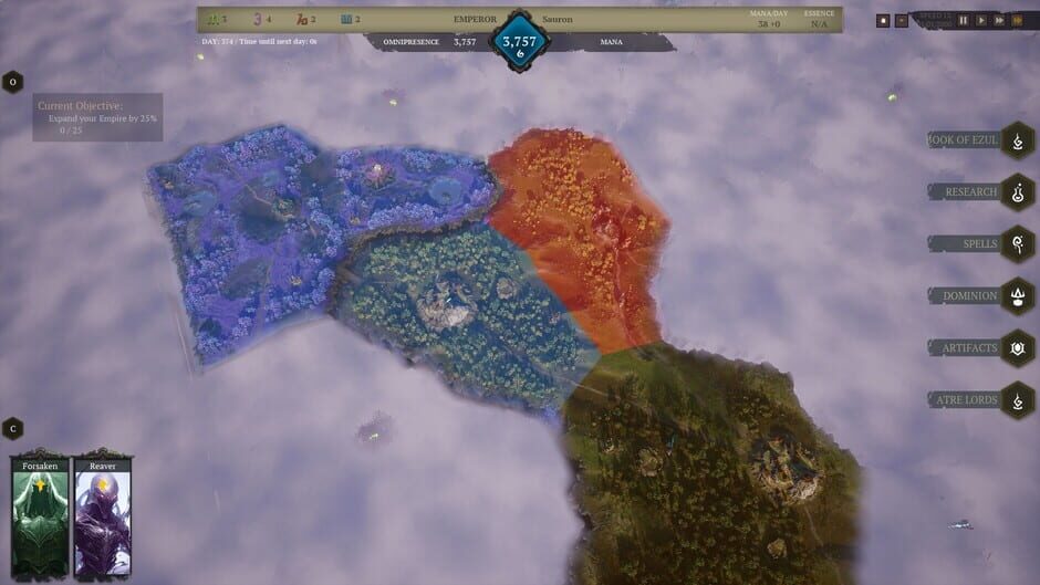 Capture d’Atre: Dominance Wars