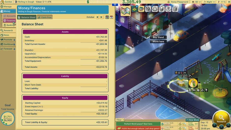 Capture de Business Heroes: Street Grub