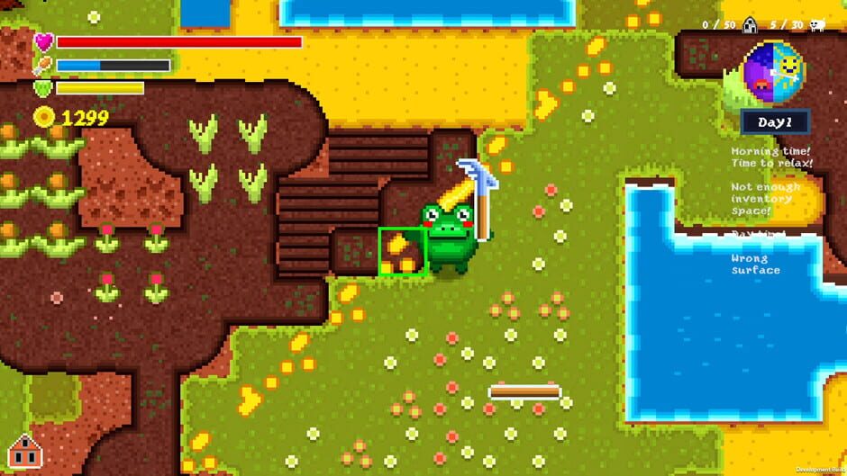 Capture de Croaktopia