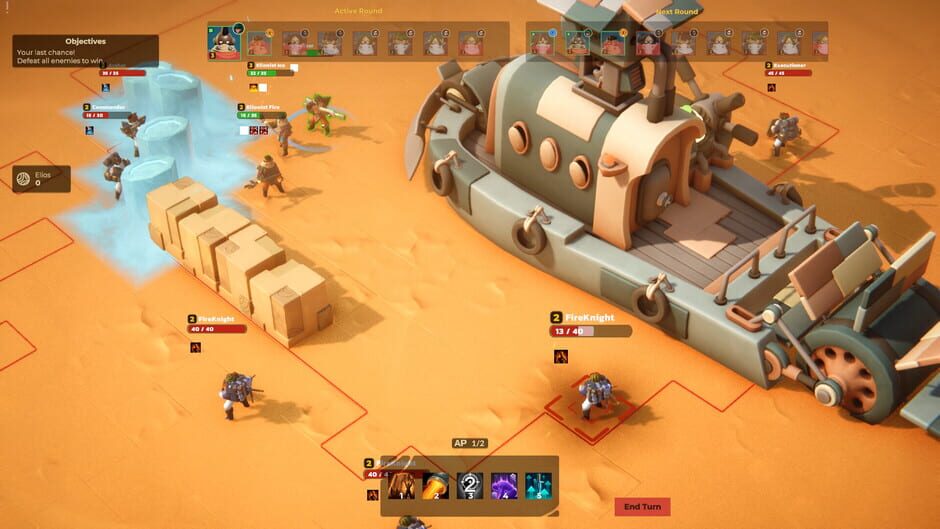 Capture de Dunebound Tactics