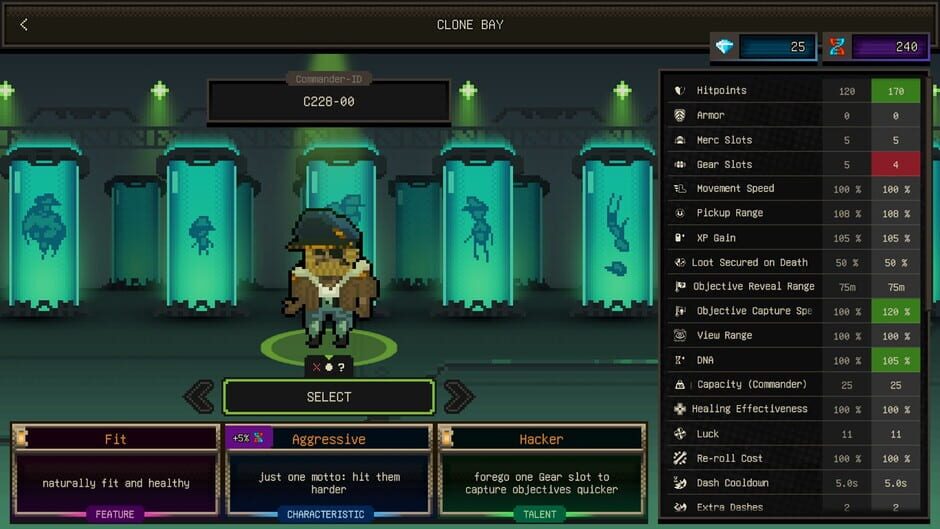 Capture de Survivor Mercs