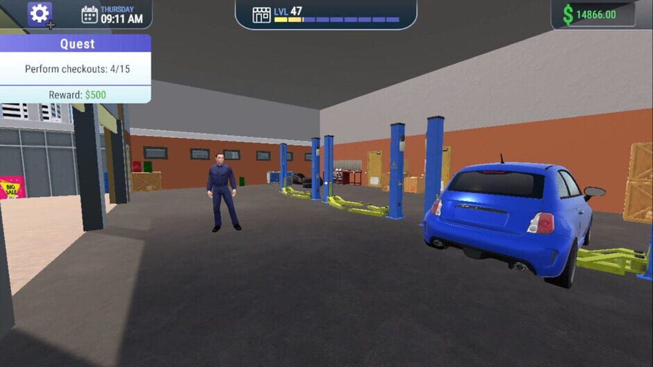 Capture de Car Mechanic Shop Simulator
