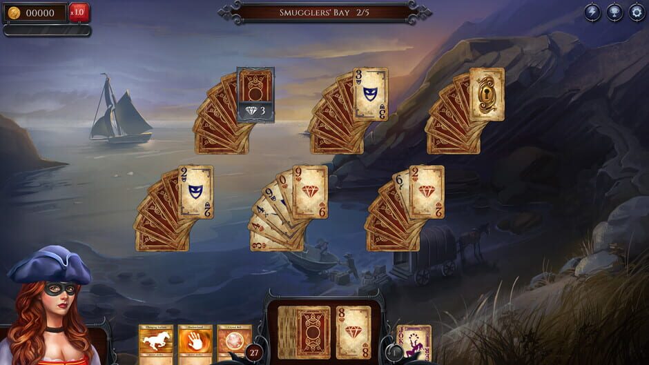Capture de Shadowhand Solitaire