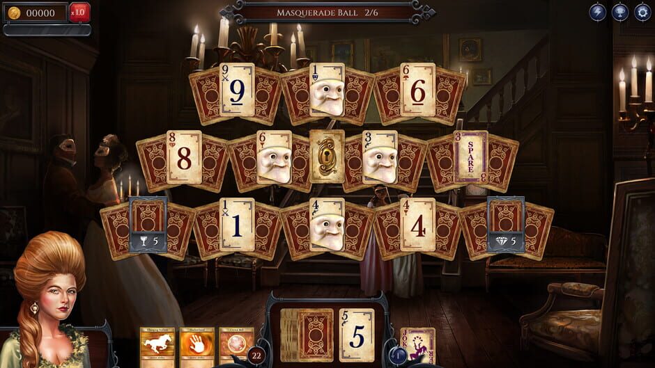 Capture de Shadowhand Solitaire