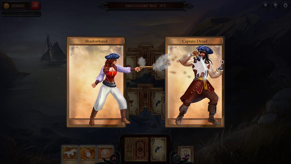 Capture de Shadowhand Solitaire