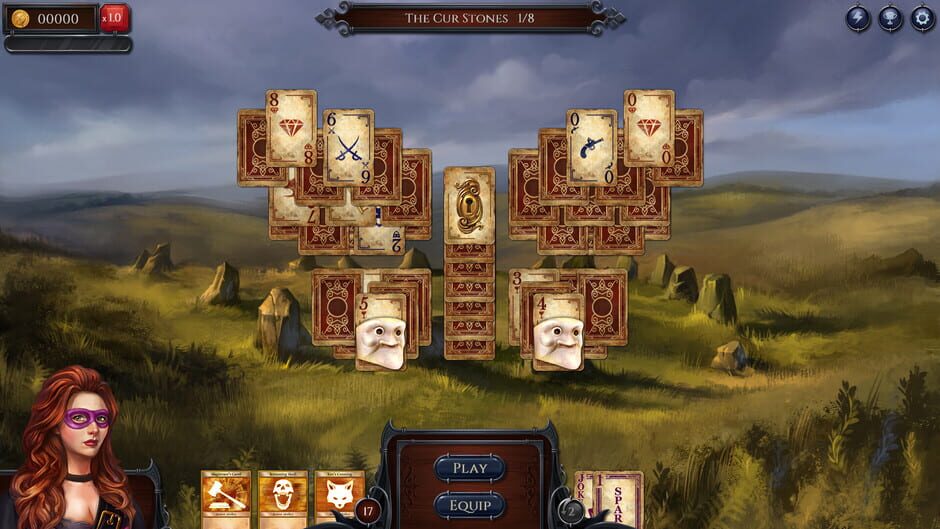 Capture de Shadowhand Solitaire