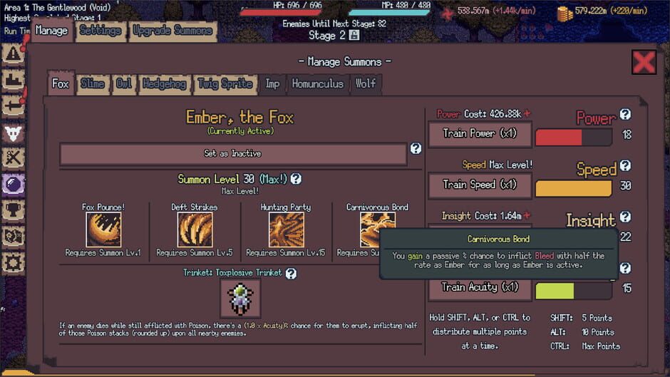 Capture de Nomad Idle