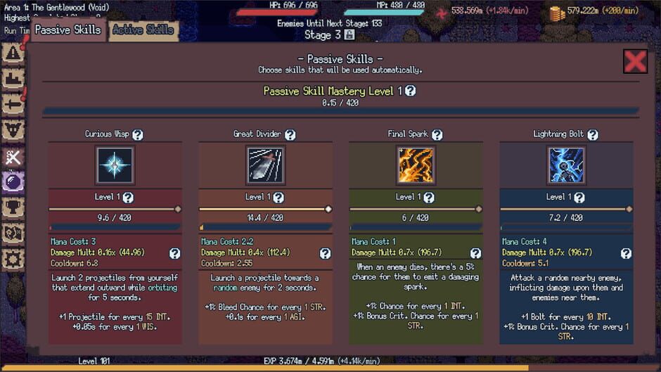 Capture de Nomad Idle