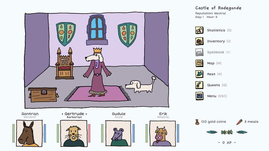 Capture de Heroes of the Seven Islands