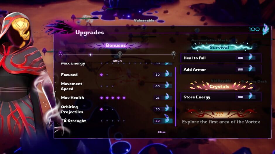 Capture de Masks of the Void: Origins