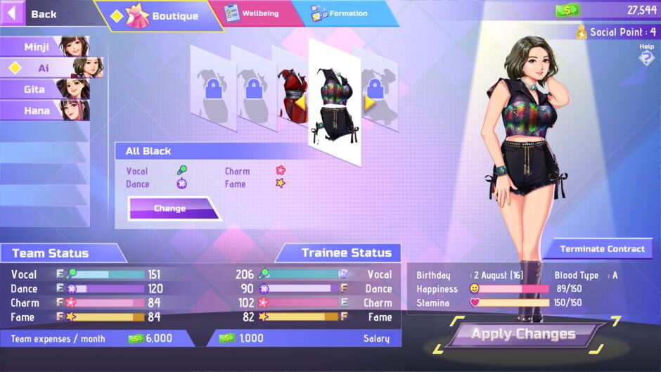 Capture de K-Pop Idol Stories: Road to Debut