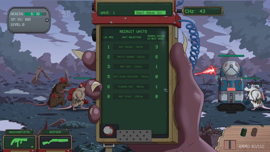 Capture de War Rats: The Rat em Up