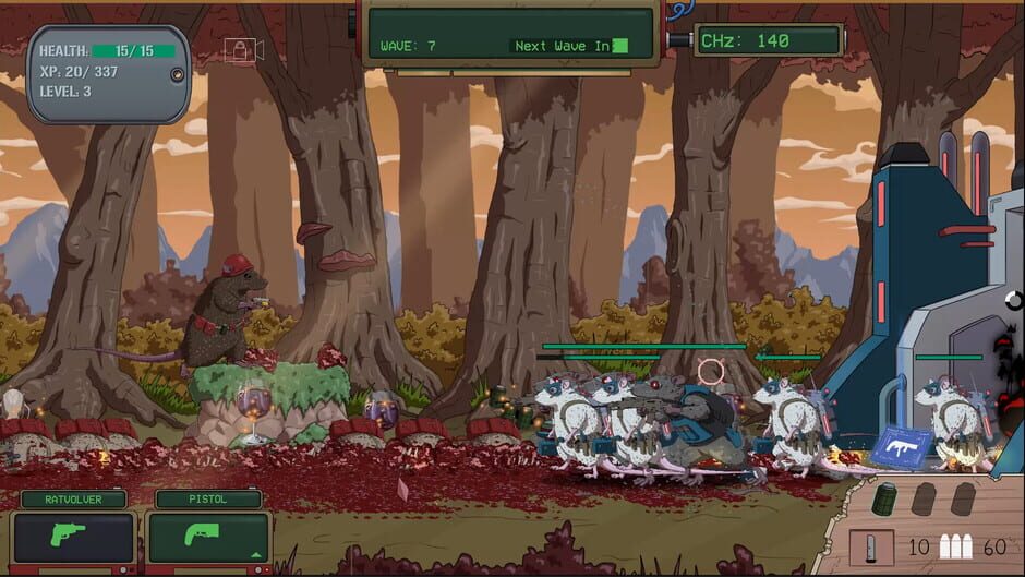 Capture de War Rats: The Rat em Up