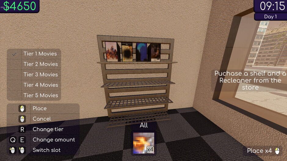 Capture de Rental Store Simulator