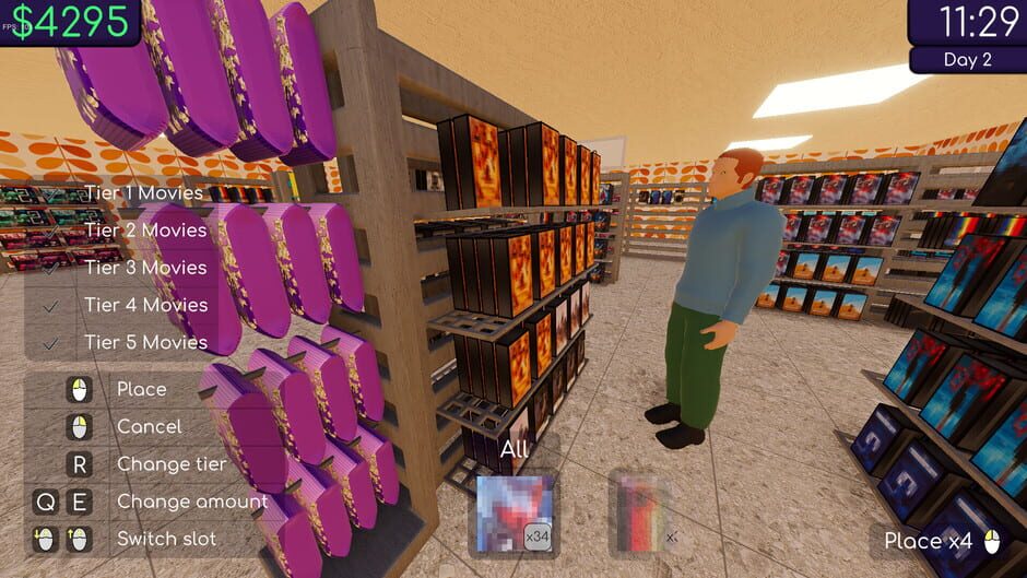 Capture de Rental Store Simulator