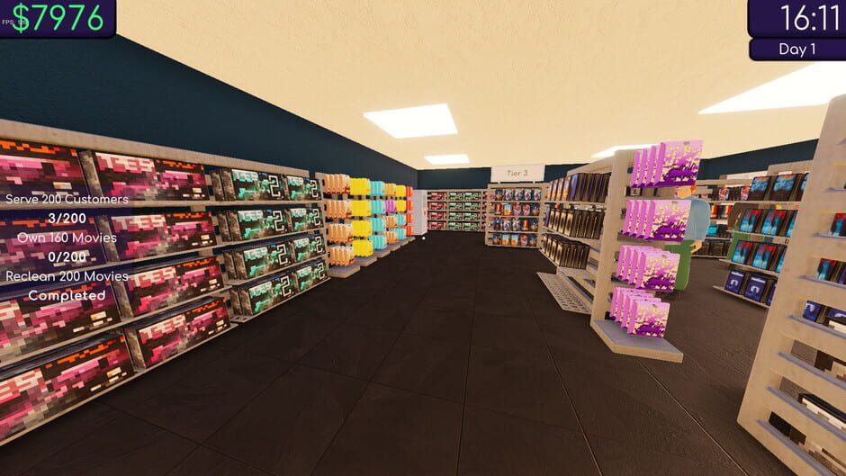 Capture de Rental Store Simulator