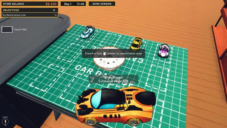 Capture de Mini Racer Car Shop Simulator